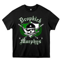 Black dropkick murphy's best of punk Heavy Core Tee - linhVisuals
