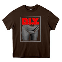 Chocolate Brown rihanna diy Heavy Core Tee - linhVisuals