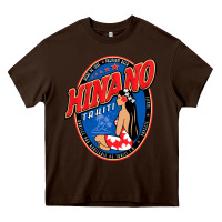Chocolate Brown hinano tahiti Heavy Core Tee - linhVisuals
