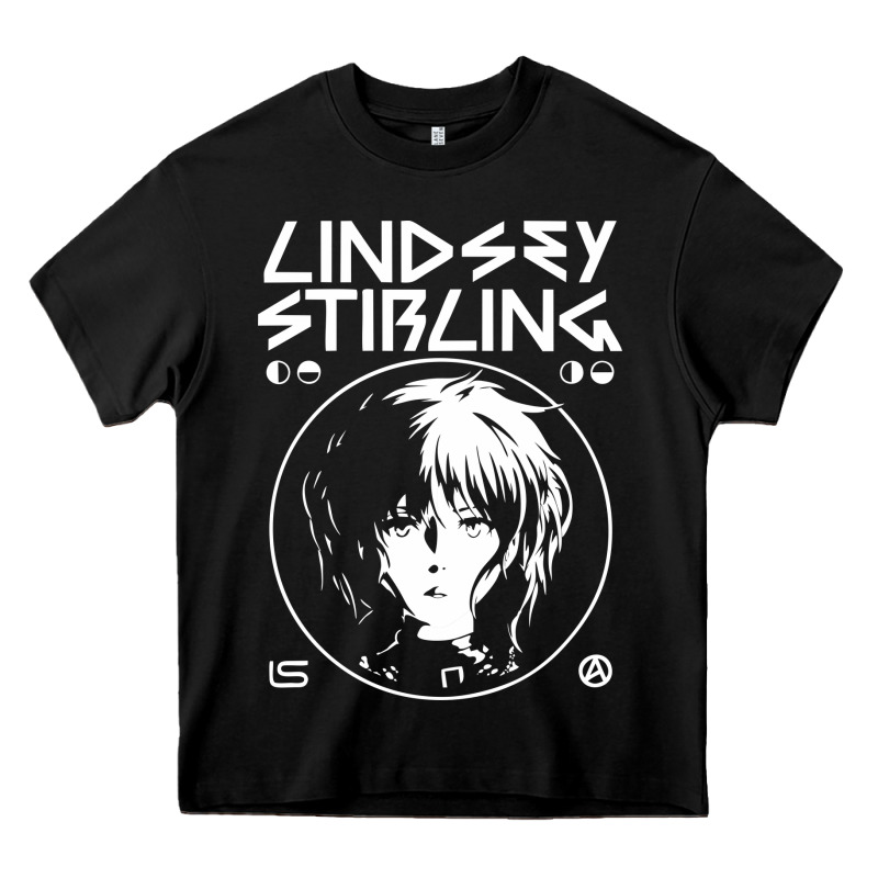 Lindsey Stirling White Heavy Core Tee by linhVisuals | Teevron