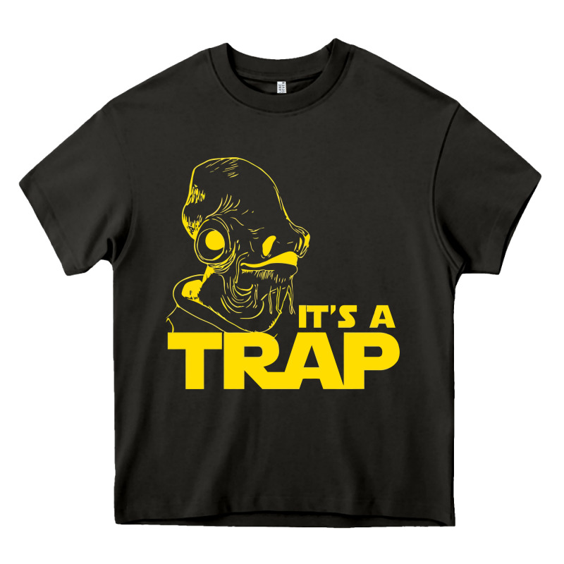 It's A Trap Heavy Core Tee by linhVisuals | Teevron