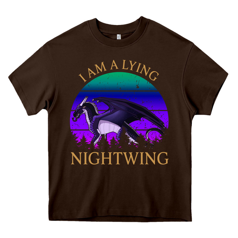 Wings Of Fire I Am A Lying Nightwing Vintage Heavy Core Tee by linhVisuals | Teevron