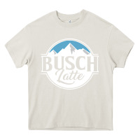Cream premium busch Heavy Core Tee - linhVisuals