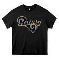 Black rams Heavy Core Tee - linhVisuals