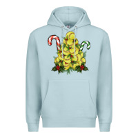 Blue Mist softball christmas tree Premium Hoodie - RanaPortraitStore