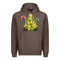 Coffee softball christmas tree Premium Hoodie - RanaPortraitStore