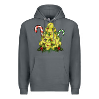 Rock softball christmas tree Premium Hoodie - RanaPortraitStore