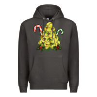 Smoke softball christmas tree Premium Hoodie - RanaPortraitStore