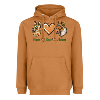 Meerkat Peace Love Horses Heavyweight Hoodie - Jasminsmagicworld