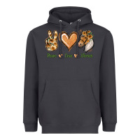 Smoke Peace Love Horses Heavyweight Hoodie - Jasminsmagicworld