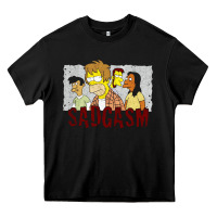 Black sadgasm Heavy Core Tee - linhVisuals