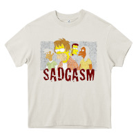 Cream sadgasm Heavy Core Tee - linhVisuals