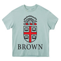 Arona brown university Heavy Core Tee - linhVisuals