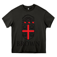 Asphalt brown university Heavy Core Tee - linhVisuals