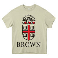 Mossy brown university Heavy Core Tee - linhVisuals