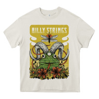 Cream billy strings poster Heavy Core Tee - linhVisuals
