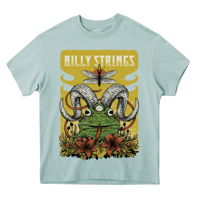 Billy Strings Poster Heavy Core Tee by linhVisuals | Teevron