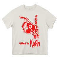 Cream k o r n classic Heavy Core Tee - linhVisuals