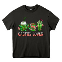 Asphalt Cactus Lover Cactus Coffee Cups Heavy Core Tee - FaDigitalArtStudio