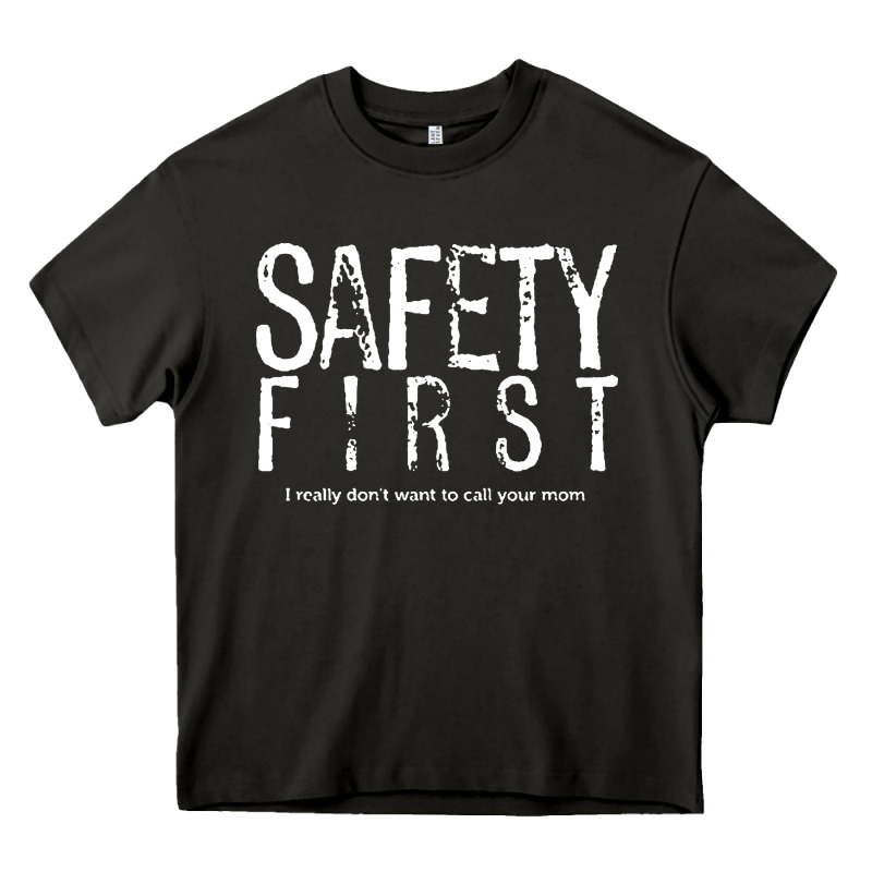 Safety First Science Teacher Heavy Core Tee by linhVisuals | Teevron