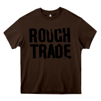 Chocolate Brown Rough Trade Heavy Core Tee - linhVisuals