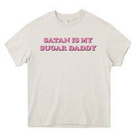 Cream satan is my sugar daddy Heavy Core Tee - linhVisuals