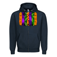 Navy halloween brushstroke Zipper Hoodie - Jasminsmagicworld