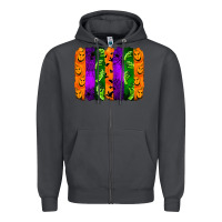Smoke halloween brushstroke Zipper Hoodie - Jasminsmagicworld