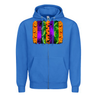 True Royal halloween brushstroke Zipper Hoodie - Jasminsmagicworld