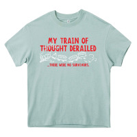 Arona my train of thought derailed Heavy Core Tee - linhVisuals