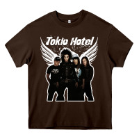 Chocolate Brown Tökiö Hötél Pesonnel Heavy Core Tee - linhVisuals