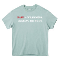 Arona pain is weakness leaving the body Heavy Core Tee - linhVisuals