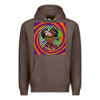 Coffee halloween african girl Premium Hoodie - BarkalooDesign