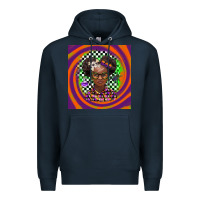 Navy halloween african girl Premium Hoodie - BarkalooDesign