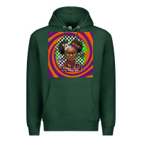 Sports Green halloween african girl Premium Hoodie - BarkalooDesign