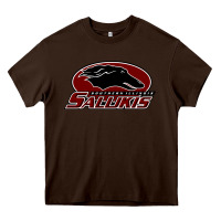 Chocolate Brown salukis Heavy Core Tee - linhVisuals