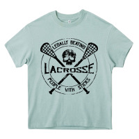 Arona lacrosse legally beating people with sticks Heavy Core Tee - linhVisuals
