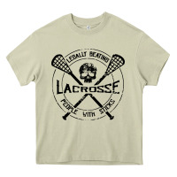 Lacrosse Legally Beating People With Sticks Heavy Core Tee | Teevron