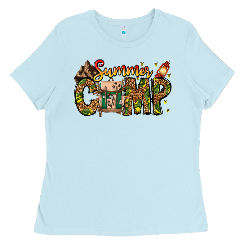 Summer Camp Ladies Tee by CowhideDigitalArt | Teevron