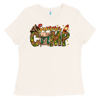 Bone Summer Camp Ladies Tee - CowhideDigitalArt