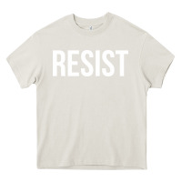 Cream resist Heavy Core Tee - linhVisuals