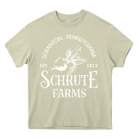 Mossy schrute farms Heavy Core Tee - linhVisuals