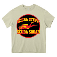 Mossy scuba steve Heavy Core Tee - linhVisuals