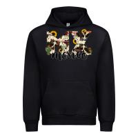 Black mexico state cowhide serape cactus Urban Hoodie - RanaPortraitStore