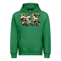 Emerald mexico state cowhide serape cactus Urban Hoodie - RanaPortraitStore
