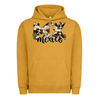Pigment Peanut Butter mexico state cowhide serape cactus Urban Hoodie - RanaPortraitStore