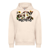 Sandshell mexico state cowhide serape cactus Urban Hoodie - RanaPortraitStore