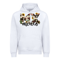 White mexico state cowhide serape cactus Urban Hoodie - RanaPortraitStore