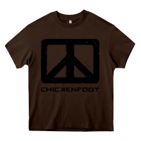 Chocolate Brown cool-chickenfoot-chickenfoot-merch Heavy Core Tee - linhVisuals