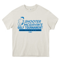 Cream shooter mcgavin's golf tournament Heavy Core Tee - linhVisuals